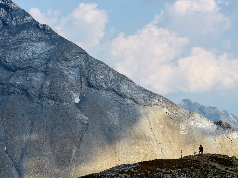 Am Fusse des Piz Dolf - Trinserhorn