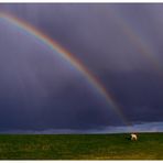 am fuße des regenbogens