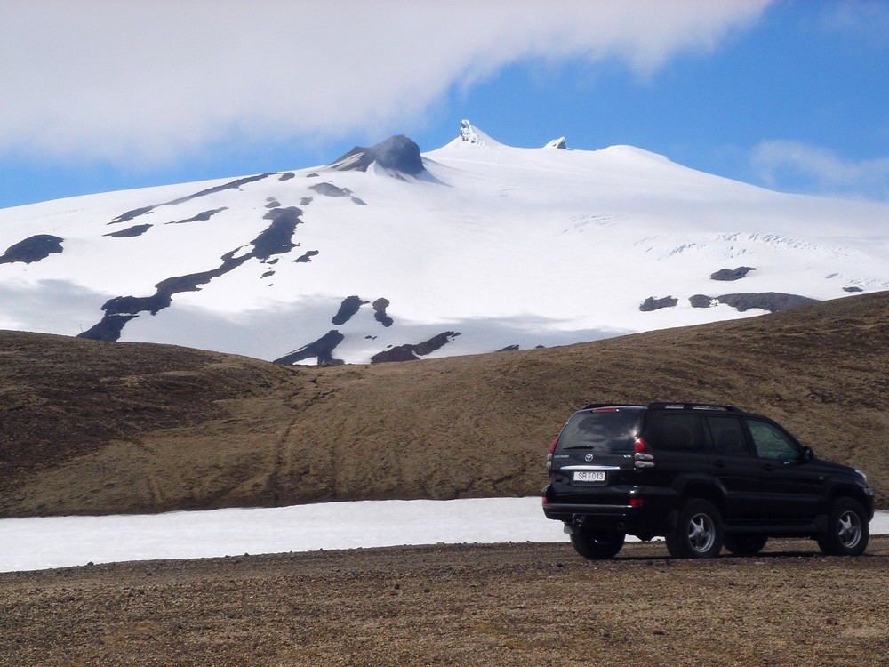 am Fuße des Snaefellsjökull