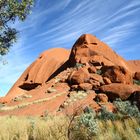 Am Fuße des Uluru