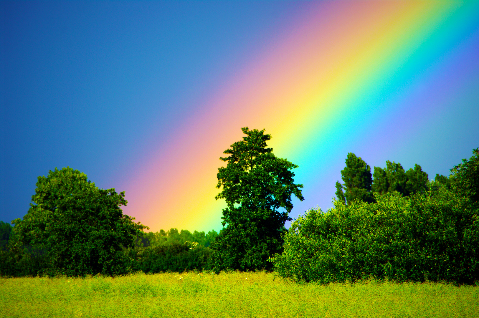 Am Fuße eines Regenbogens