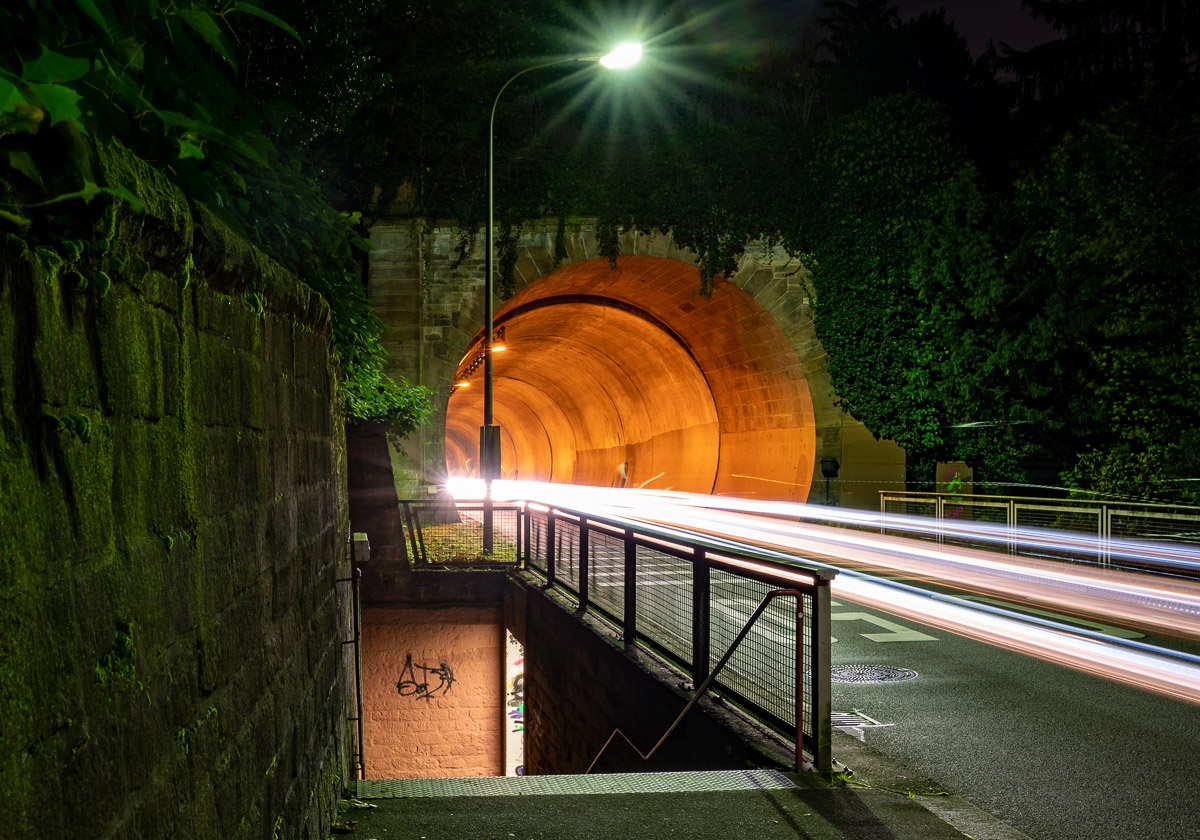 Am Gaisberg Tunnel in Heidelberg