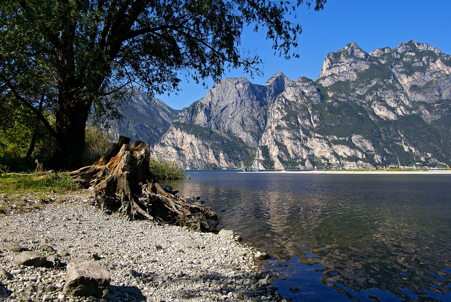 Am Gardasee in Torbole