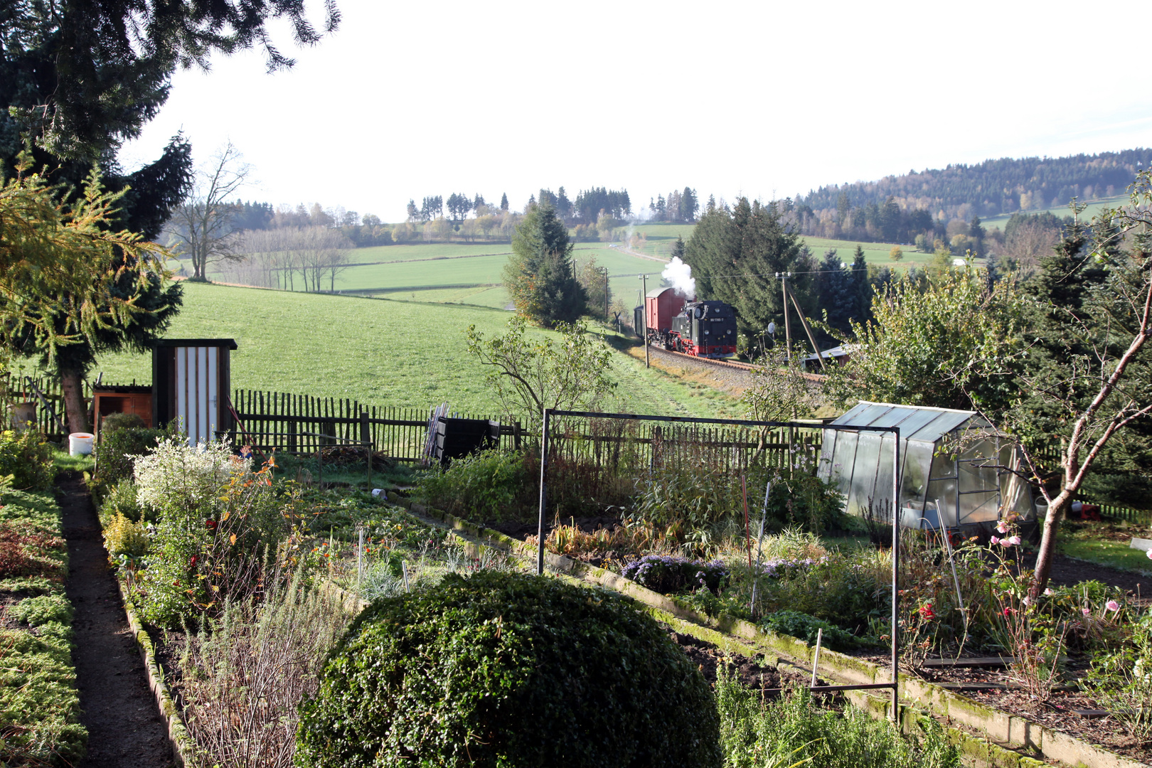 Am Garten vorbei...