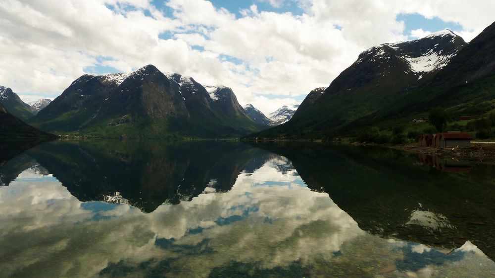 am Geirangerfjord / Norwegen
