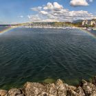 am Genfersee in Genf