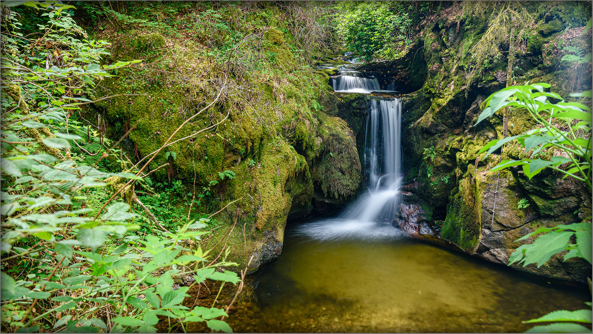 Am Geroldsauer Wasserfall...