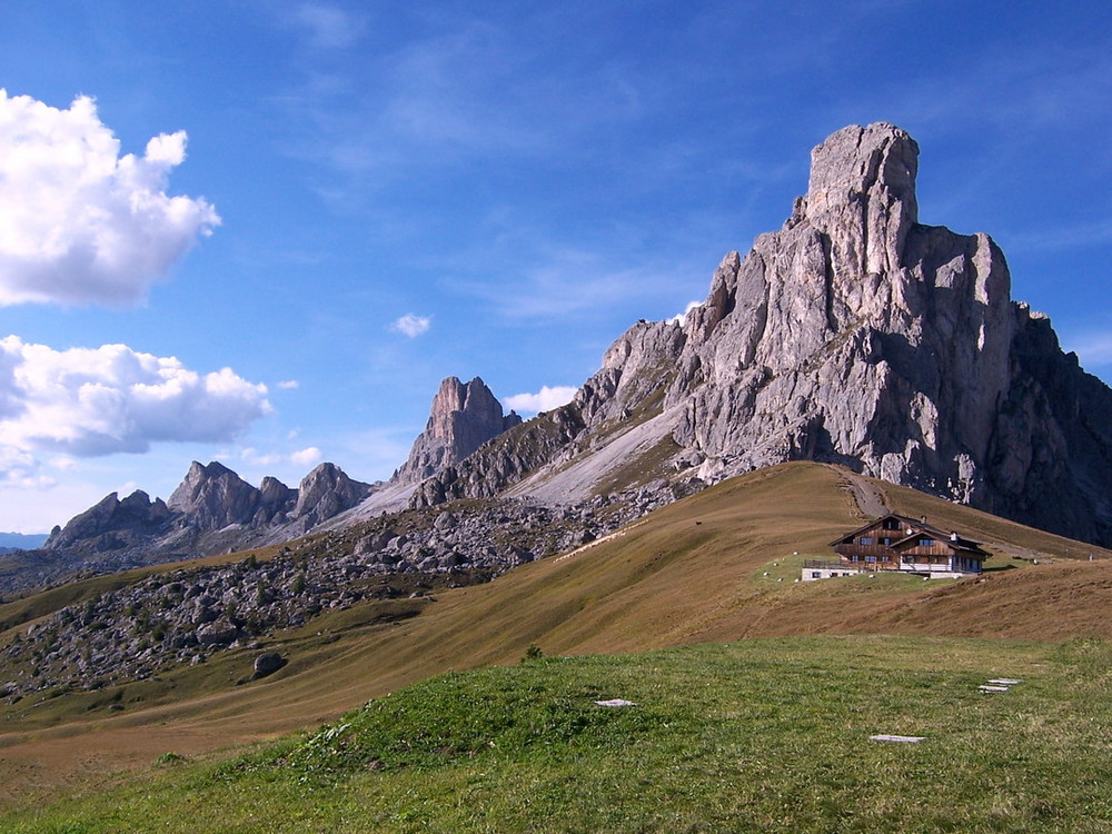 Am Giaupass bei Cortina d´Ampezzo