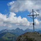 am Gipfel der Leilachspitze