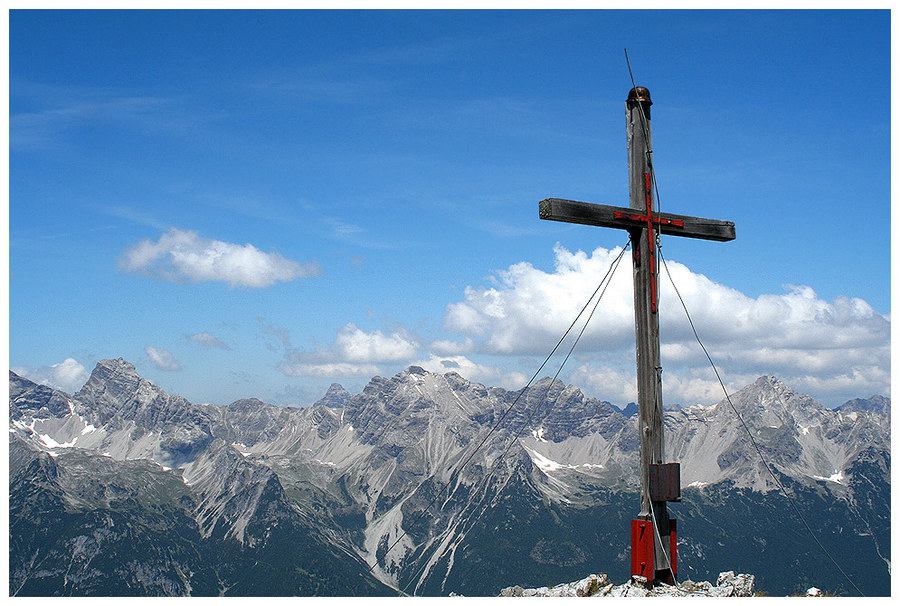 am Gipfel der Lichtspitze