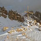 Am Gipfel des Col de Bos....