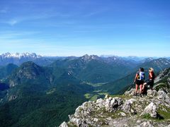 Am Gipfel des Hochstaufen