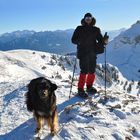 am Gipfel des Kamor 1751m (Appenzeller Alpen, CH)