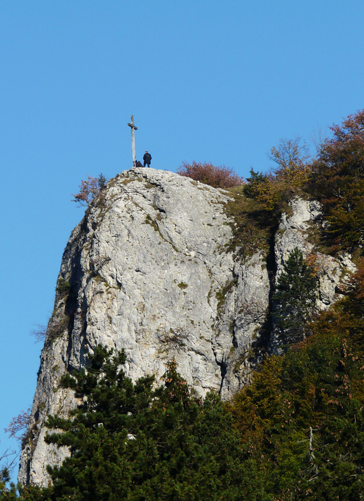 Am Gipfelkreuz