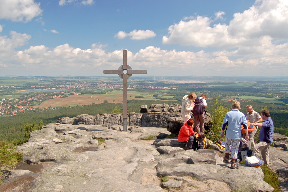 Am Gipfelkreuz