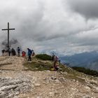 Am Gipfelkreuz...