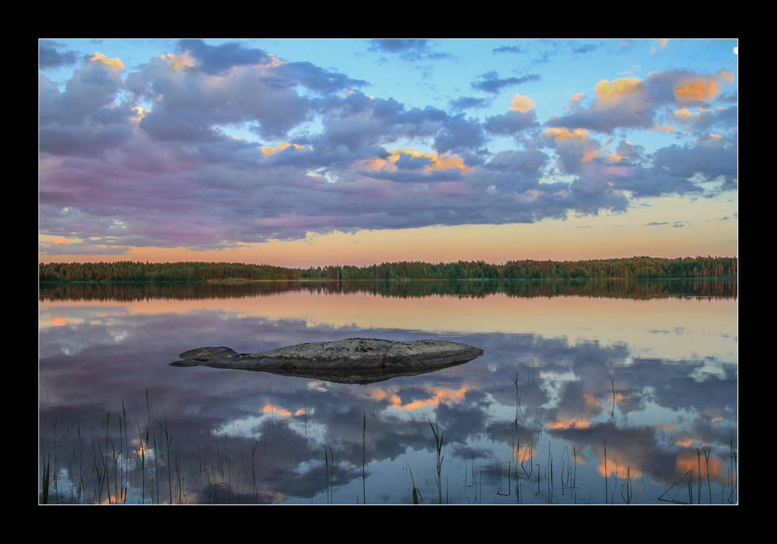 Am Gisesjön (Schweden).