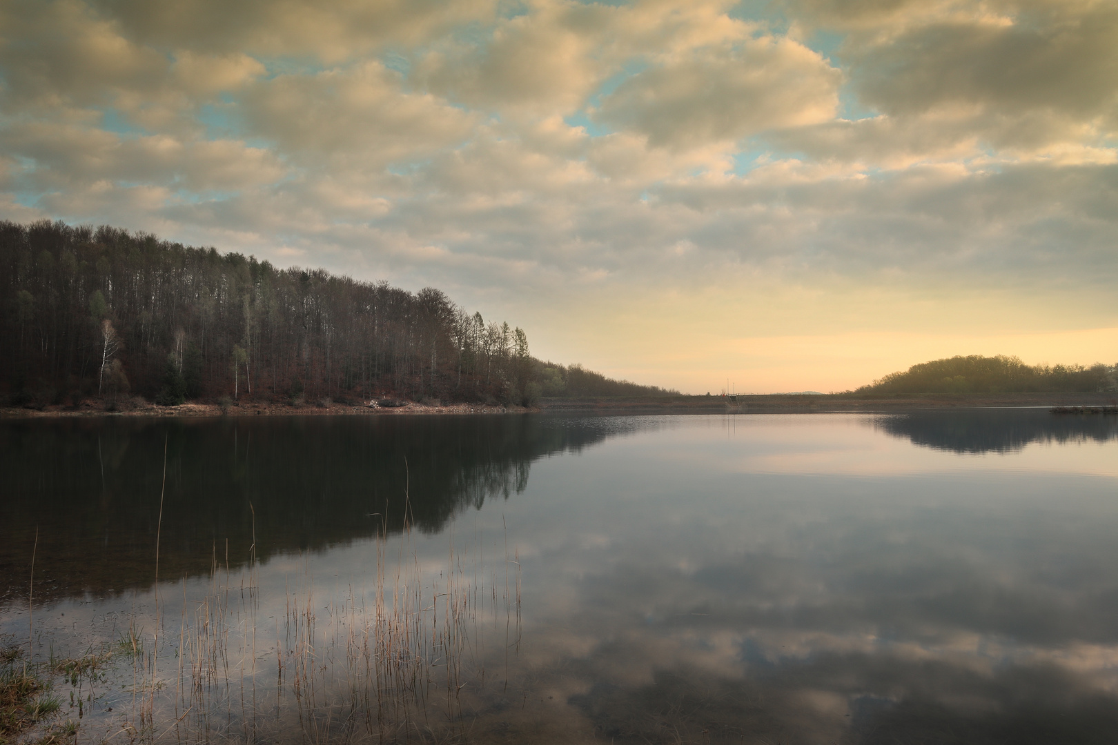 Am Glemser Stausee