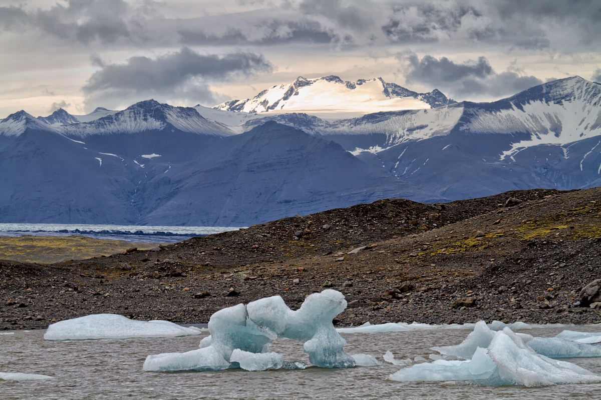 ... am Gletscher.