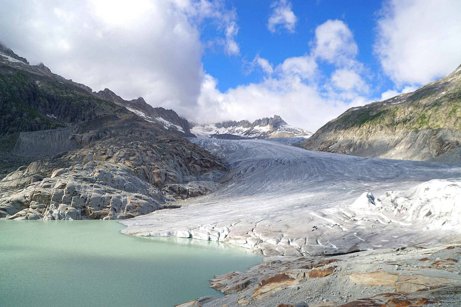 am Gletscher