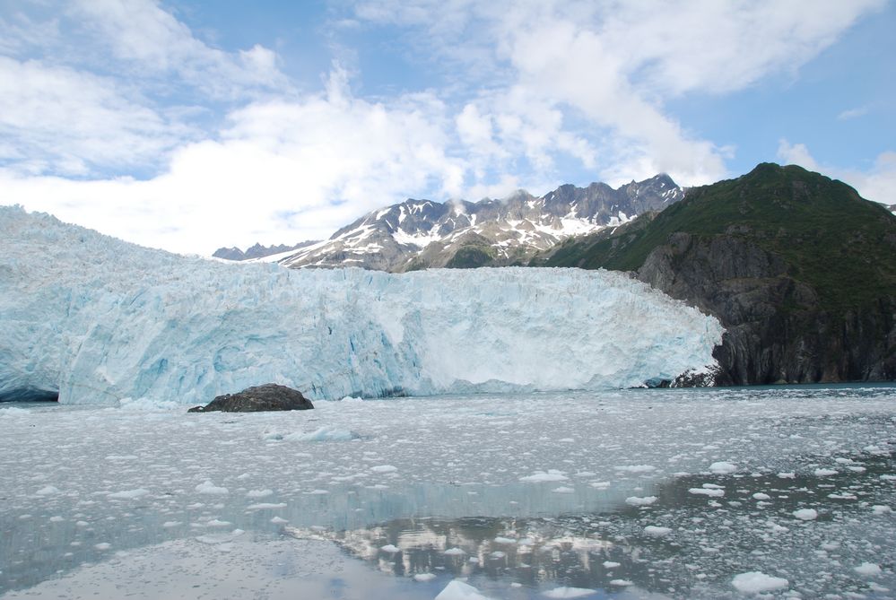 am Gletscher..