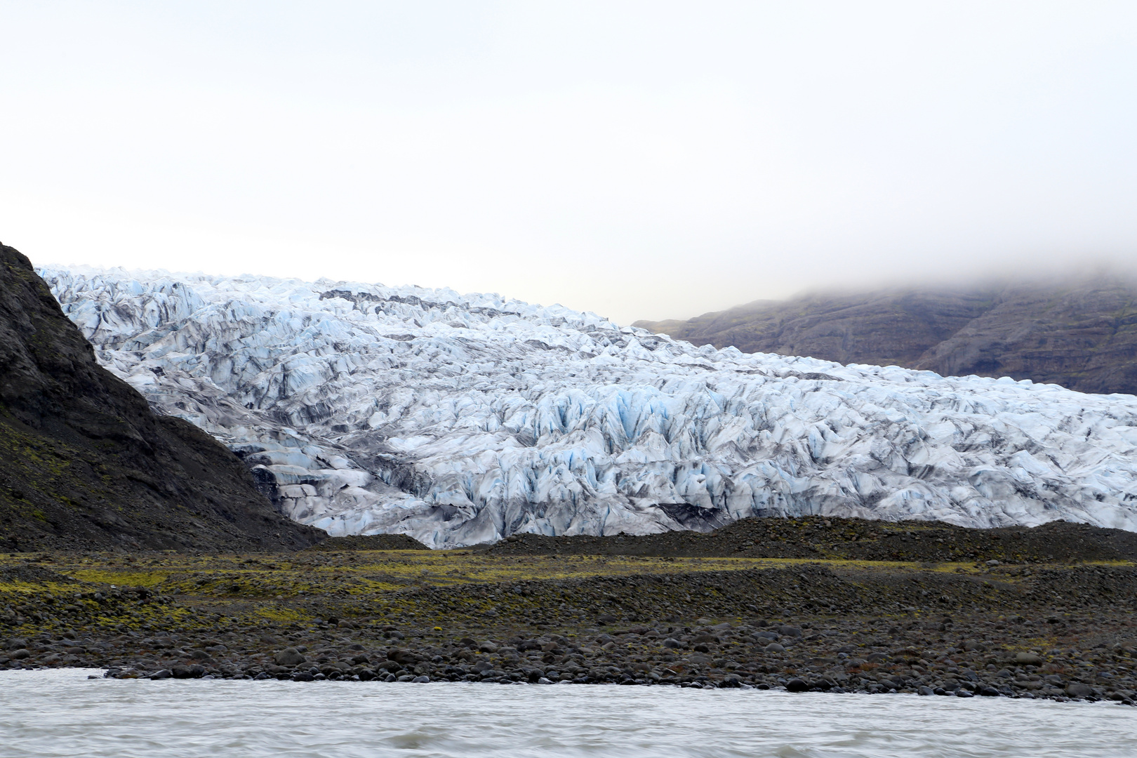 am Gletscher, Island 2018