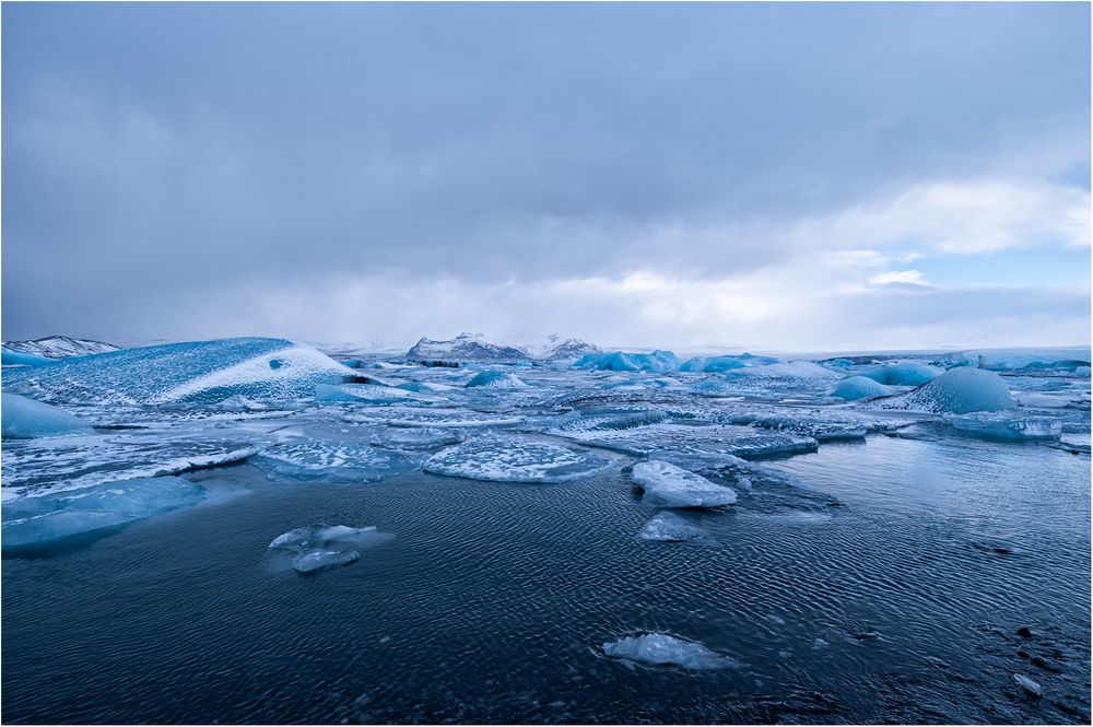 Am Gletscher Jökulsárlón 