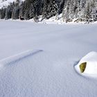 am Golzernsee im Winter