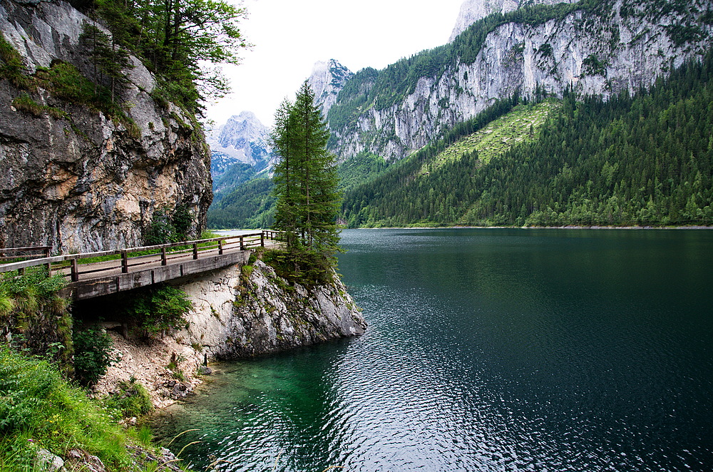 Am Gosausee....