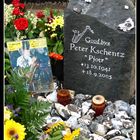 Am Grab von Peter "Pjotr" Kschentz