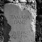 Am Grab von Tamara Danz