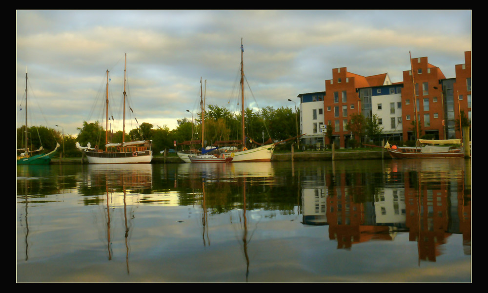 Am Greifswalder Museumshafen