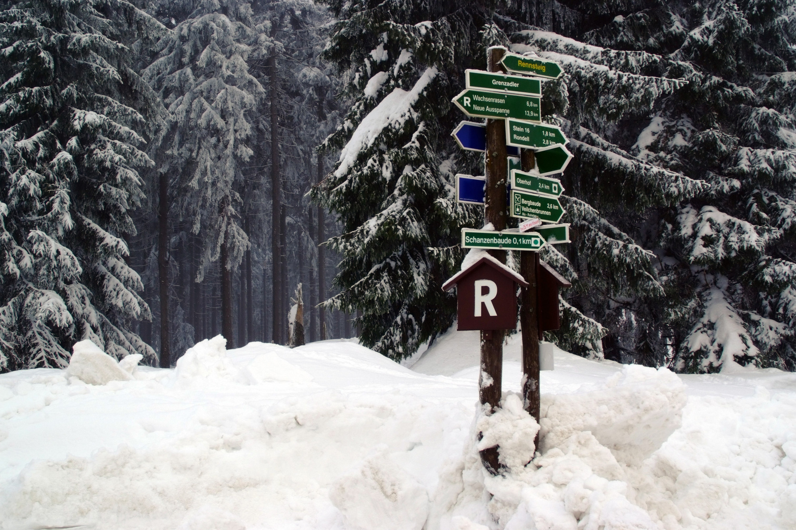 Am Grenzadler in Oberhof