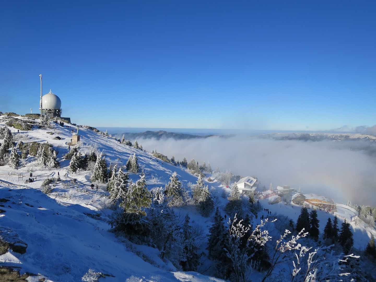 Am Großen Arber Bergstation