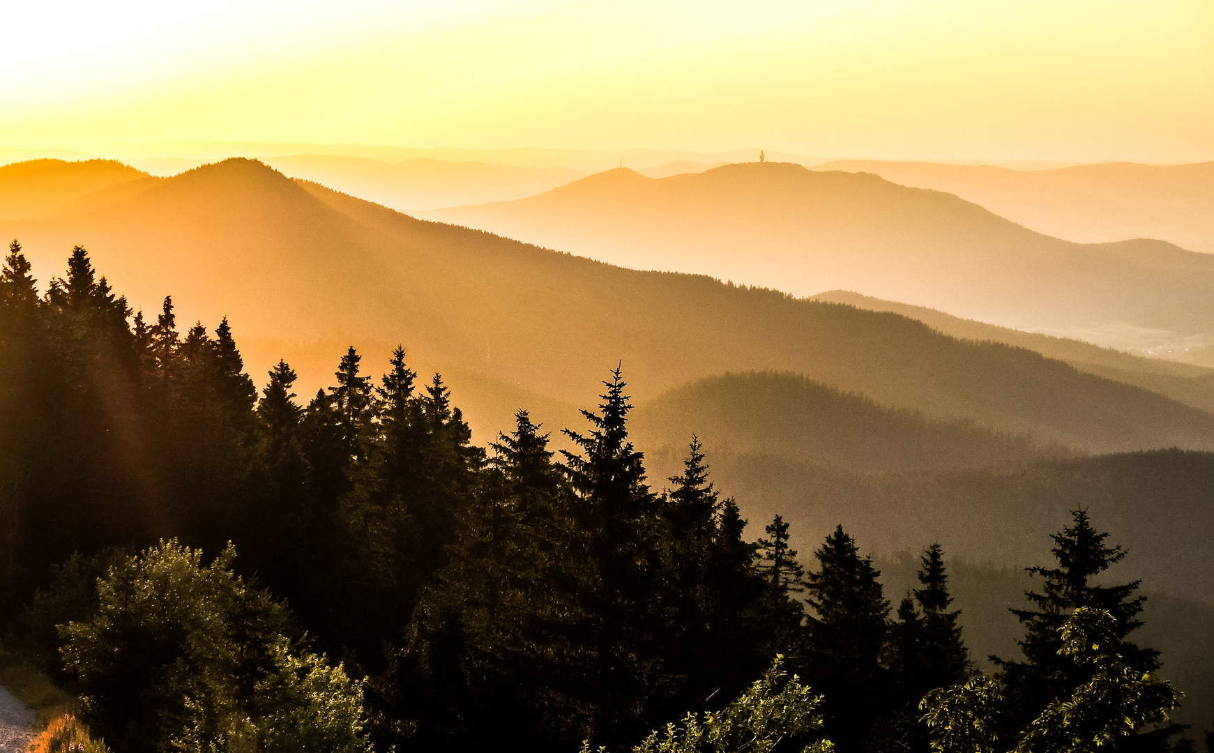 Am Großen Arber im Bayerischen Wald