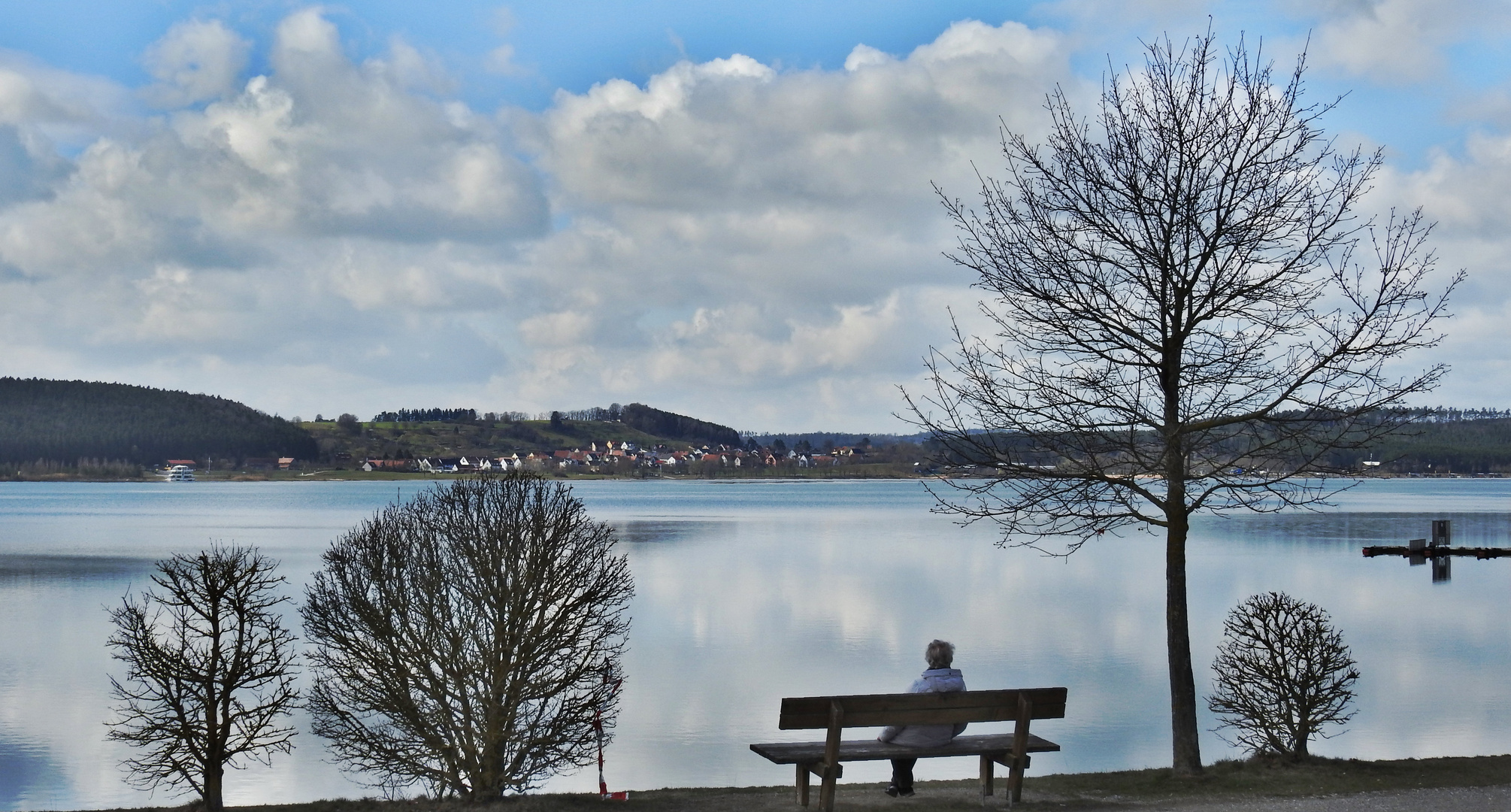 am großen Brombachsee