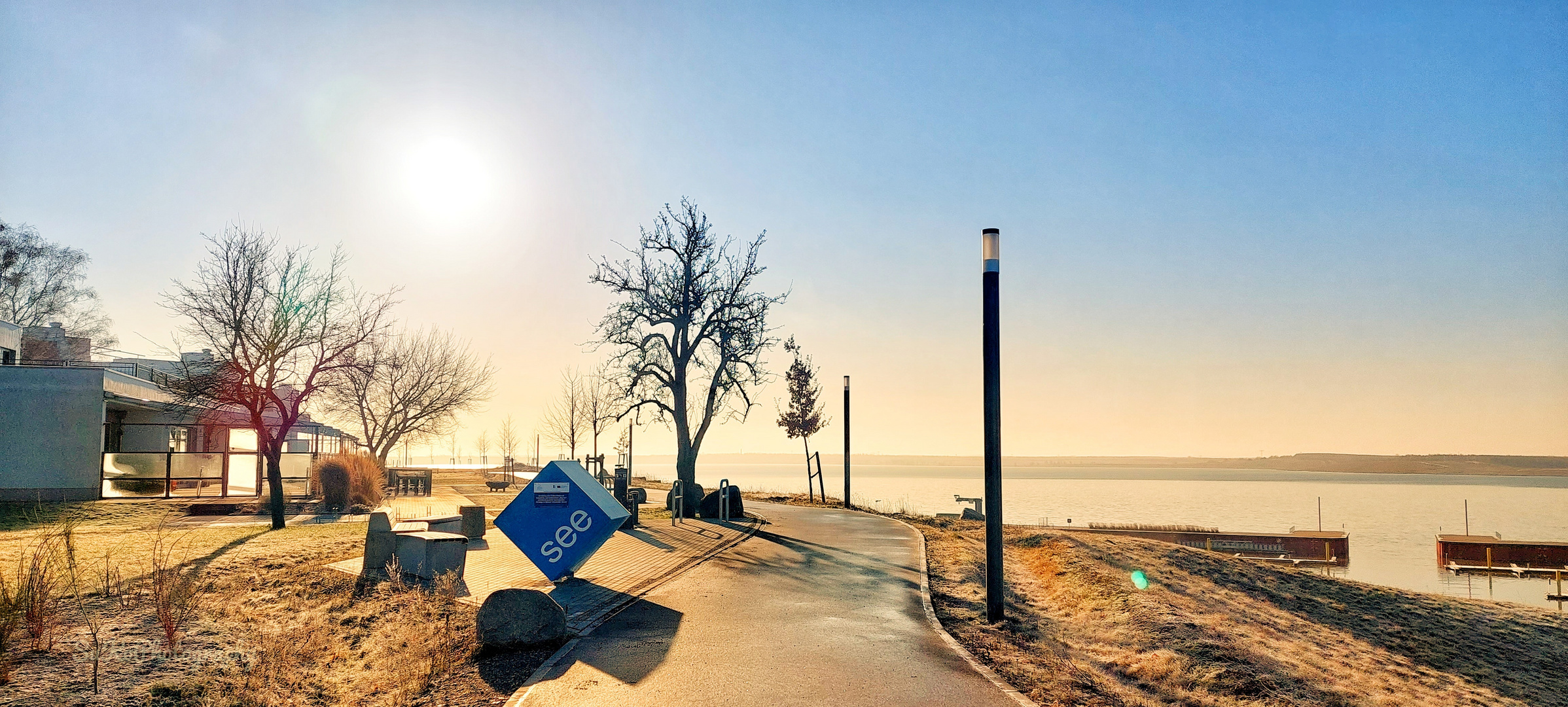 Am Großräschener Hafen