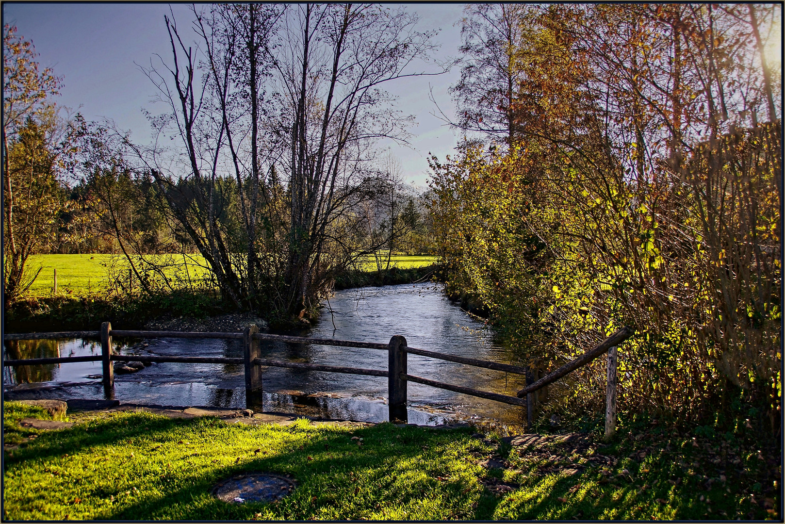 Am Grundbach bei Fischen im Allgäu