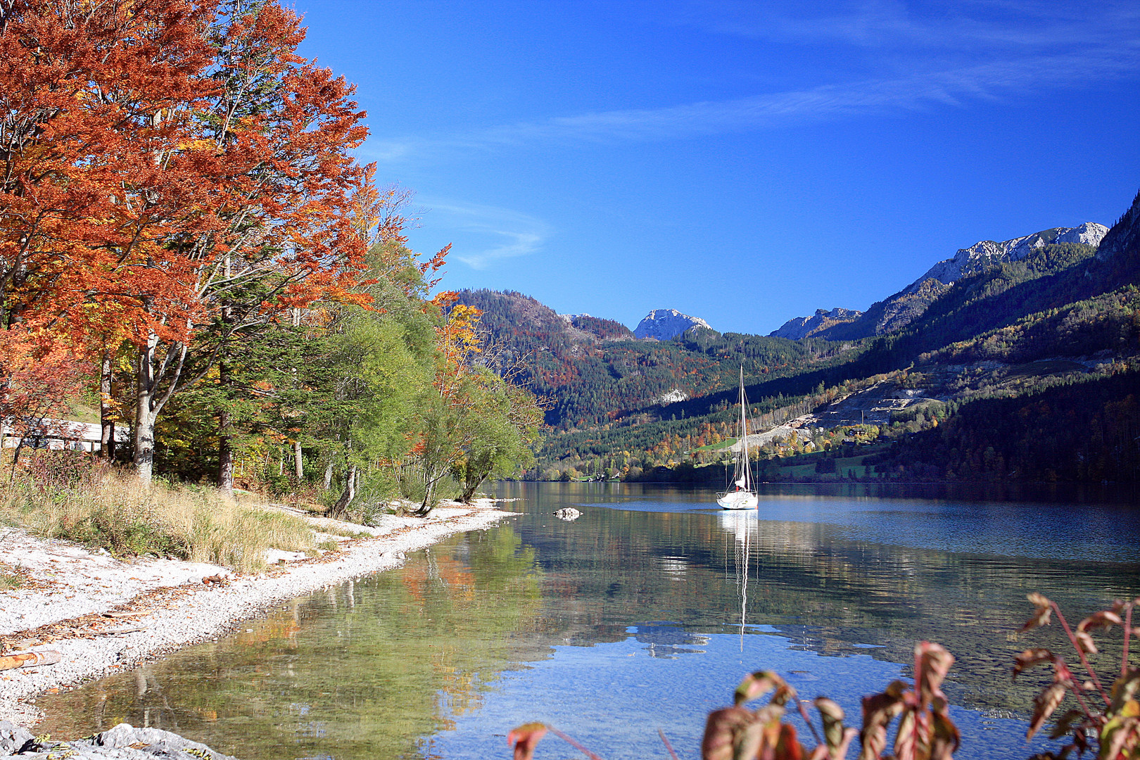 Am Grundlsee im Ausseerland