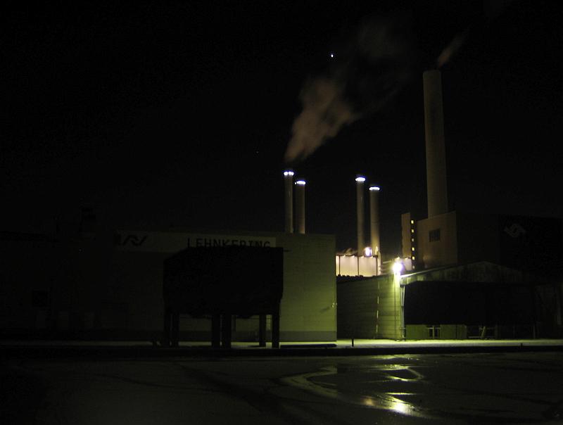 am Hafen bei Nacht