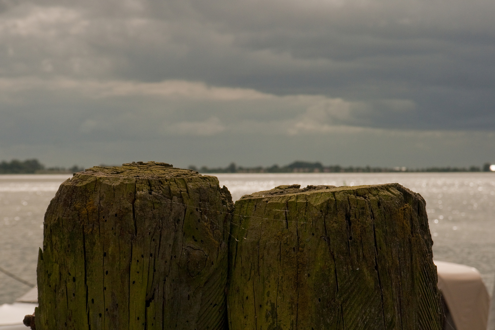 am Hafen der Stadt Usedom