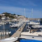 Am Hafen in Cala Rajada