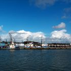 Am Hafen in Hvide Sande / Dänemark