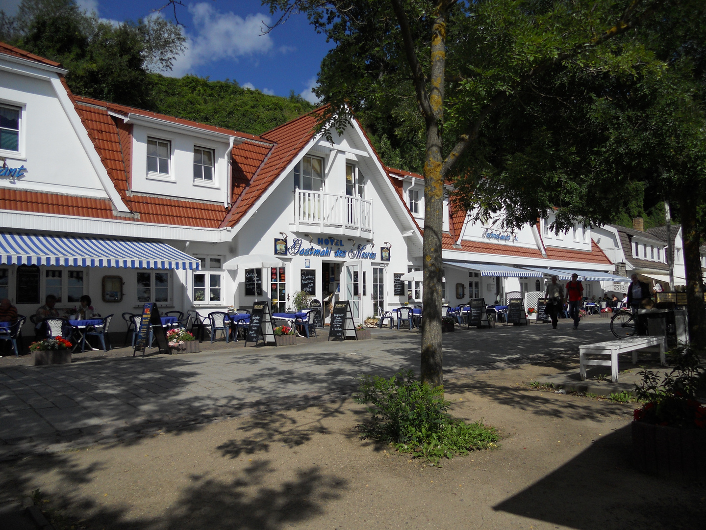 Am Hafen in Sassnitz