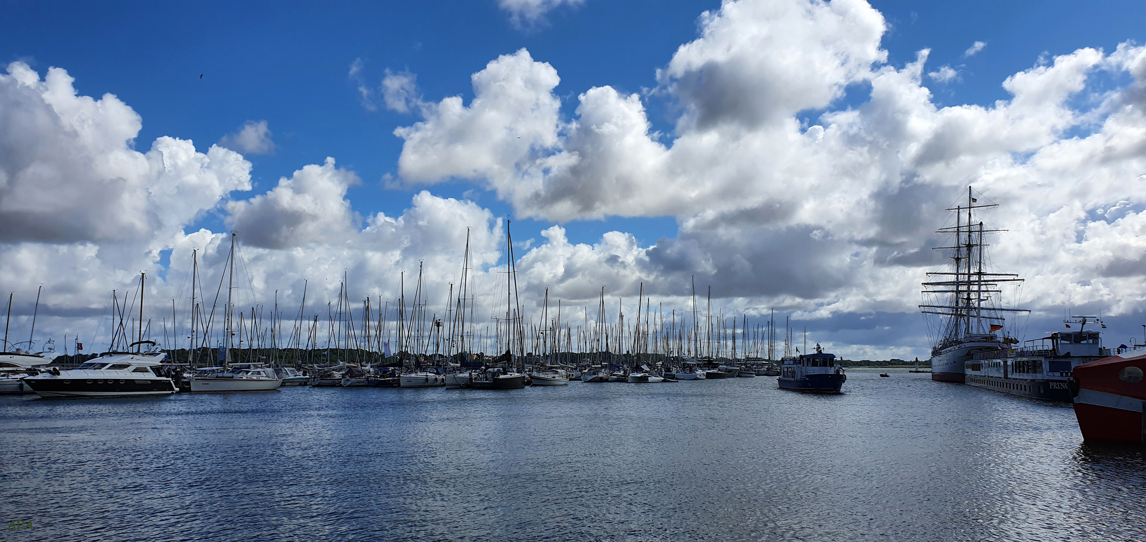 Am Hafen in Stralsund