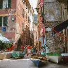 Am Hafen in Vernazza.(Cinque Terre.)