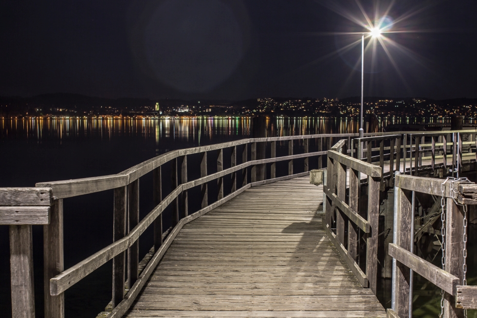 Am Hafen in Wallhausen (Konstanz)