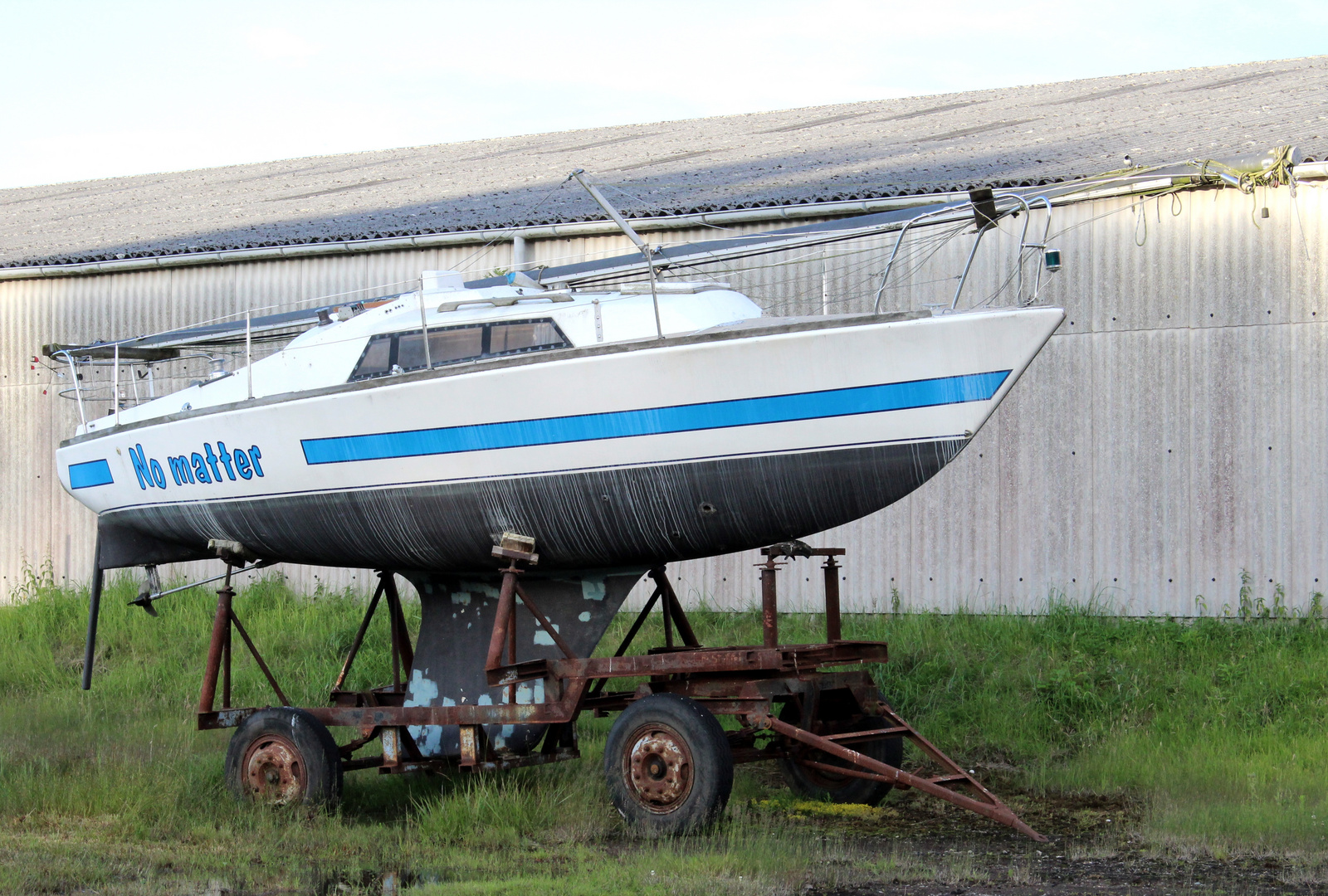 am Hafen Schwarzenhütten ...