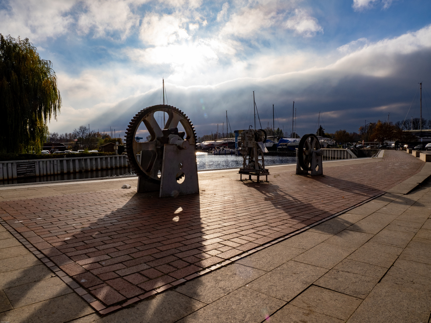 Am Hafen Ückermünde