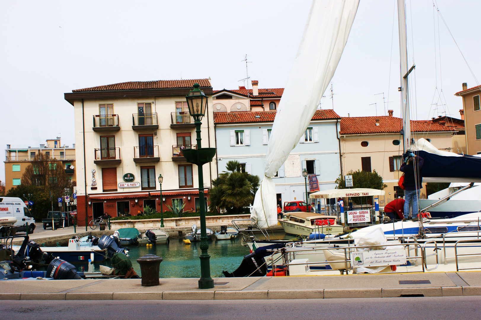 Am Hafen v.GRADO / It.